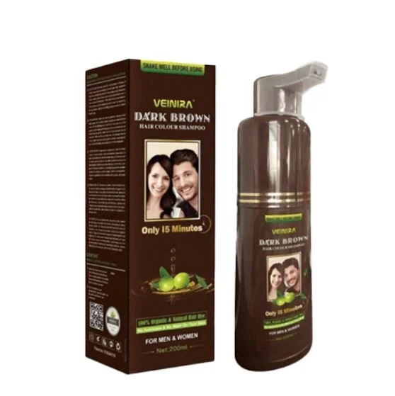 Veinira Dark Brown Hair Shampoo (Cataño Oscuro) 200ml – Mehru